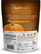 Fruitables Skinny Minis Pumpkin Spice Flavor Grain Free Soft & Chewy Dog Treat