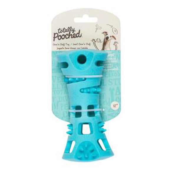 Messy Mutts Toy Breeds Teal Chew & Stuff Foam Rubber Dog Food