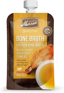 Merrick Bone Broth Chicken Grain Free Dog Food Topper