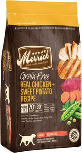 Merrick Chicken And Sweet Potato Grain Free Dry  Dog Food