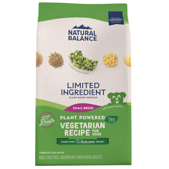 Natural Balance Limited Ingredient Small Breed Vegetarian Recipe Dog Dry Food