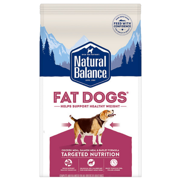 Natural Balance Targeted Nutrition Fat Weight Control Wet Dog Food