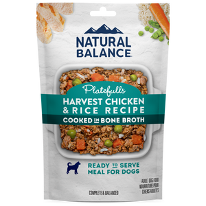 Natural Balance Platefulls Harvest Chicken & Rice Recipe Wet Dog Food