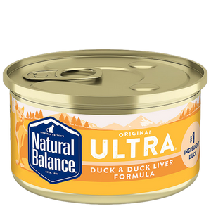 Natural Balance Original Ultra Duck And Liver Grain Free Wet Cat Food