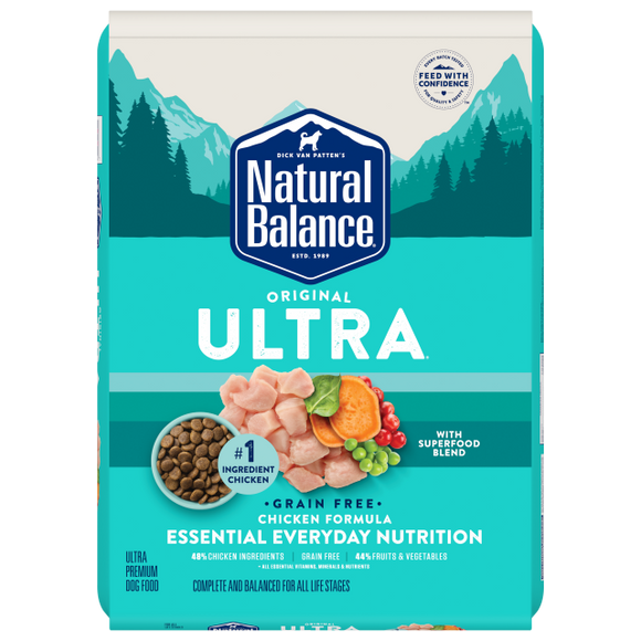 Natural Balance Original Ultra Chicken Grain Free Dry Dog Food