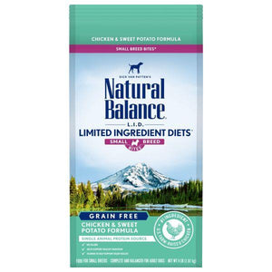 Natural Balance Limited Ingredient Small Breed Chicken & Sweet Potato Grain Free Dry Dog Food