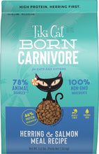 Tiki Cat Born Carnivore Herring & Salmon Grain Free Dry Cat Food