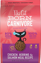 Tiki Cat Born Carnivore Chicken & Herring Grain Free Dry Cat Food