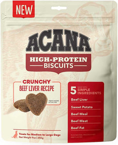 Acana Beef Liver High Protein Grain Free Dog Biscuit Treat