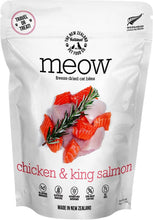 New Zealand Natural Meow Chicken & King Salmon Grain Free Freez Dried Cat Food