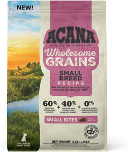 Acana Wholesome  Chicken, Oats And Turkey Grain Inclusive Small Breeds Dog Dry Food