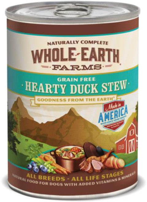 Merrick Whole Earth Farm Duck Grain Free Wet Dog Food