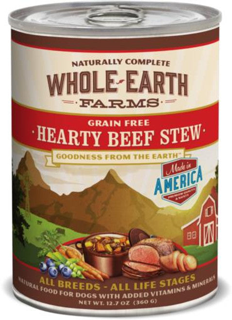 Merrick Whole Earth Farm Beef Hearty Grain Free Wet Dog Food