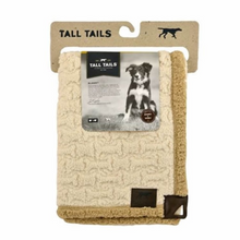 Tall Tails 3 In 1 Cream Bone Sherpa Dog Blanket