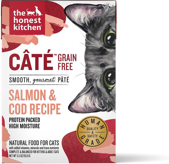 Honest Kitchen Tetra Cate Salmon & Cod Pate Cat Wet Food