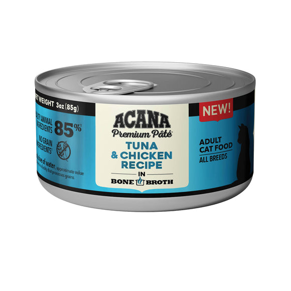 Acana Tuna And Chicken Grain Free with Bone Broth Cat Wet Food