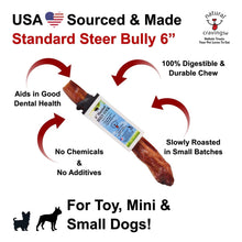 Natural Cravings Standard Beef Bully Stick Grain Free Dog Chew