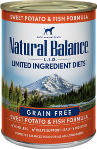 Natural Balance L.I.D. Limited Ingredient Diets Sweet Potato & Fish Formula Grain Free Wet Dog Food