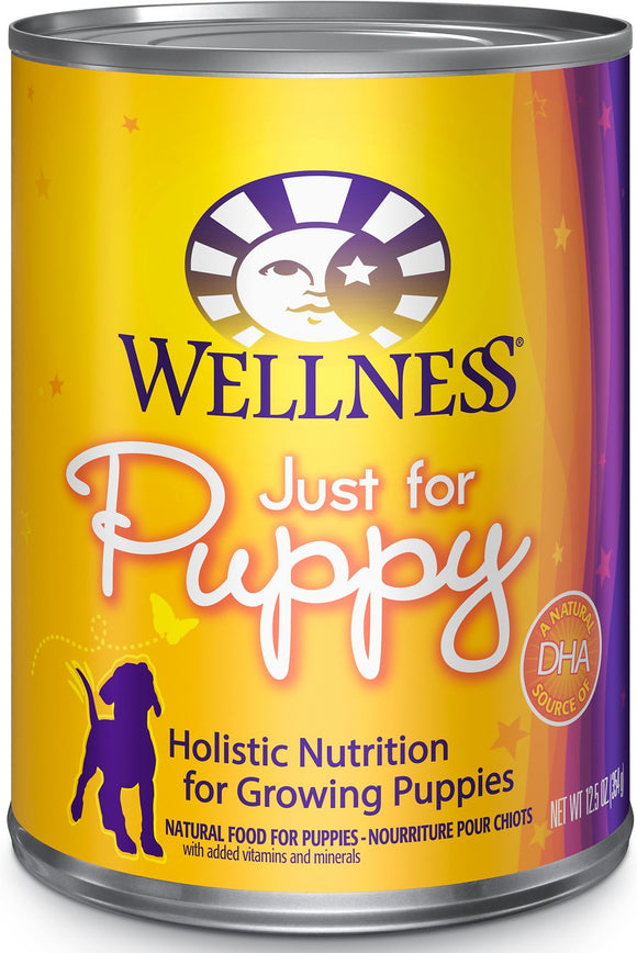 Wellness Complete Health Just for Puppy Grain Inclusive Wet Dog Food