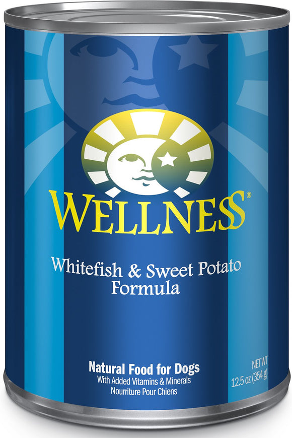 Wellness Complete Health Whitefish & Sweet Potato Formula Grain Inclusive Wet Dog Food