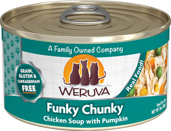 Weruva Funky Chunky Chicken Soup With Pumpkin Grain Free Wet Cat Food