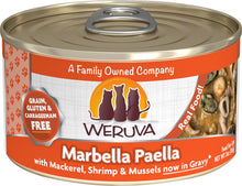 Weruva Marbella Paella With Mackerel, Shrimp & Mussels In Gravy Grain Free Wet Cat Food