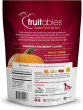 Fruitables Pumpkin & Cranberry Flavor Crunchy  Dog Treat