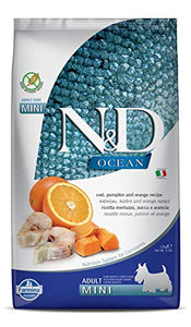 Farmina N&D Ocean Adult Mini Herring & Orange Grain Free Dry Dog Food