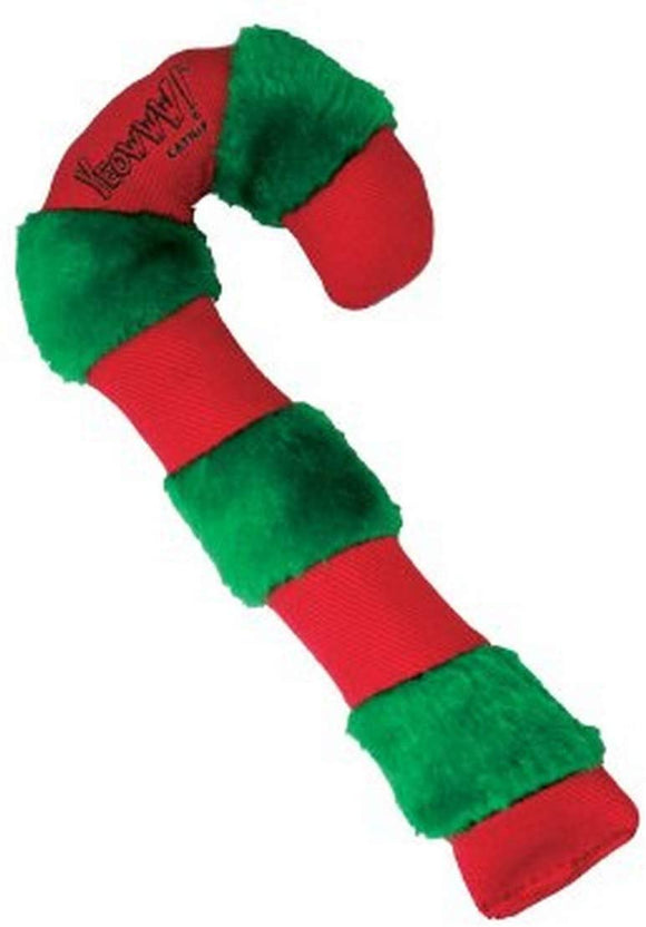 Yeowww Holiday Candy Cane Cat Toy