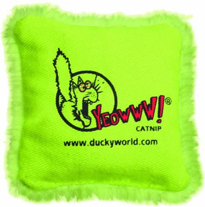 Yeowww Pillow Catnip Green Cat Toy