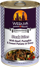 Weruva Steak Frites With Beef, Pumpkin & Sweet Potatoes In Gravy Grain Free Wet Dog Food