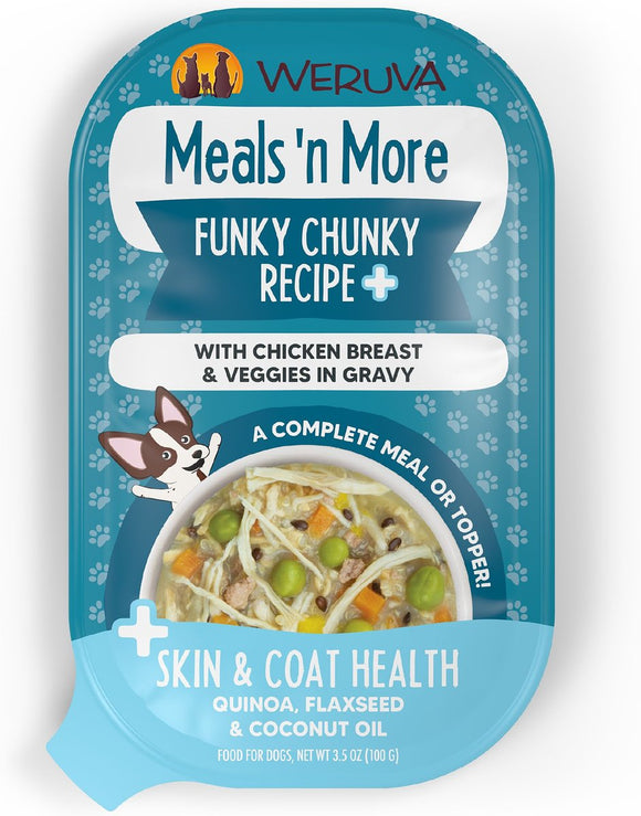 Weruva Meals n More Funky Chunky Recipe Plus Grain Free Wet Dog Food