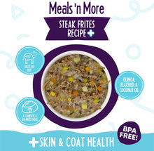 Weruva Meals n More Steak Frites Recipe Plus Grain Free Wet Dog Food