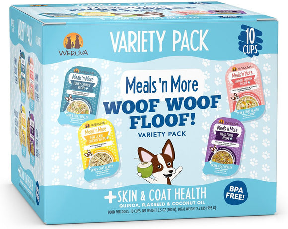 Weruva Meals n More Woof Woof Floof! Grain Free Wet Dog Food