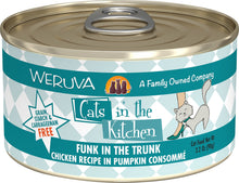 Weruva Cats In The Kitchen Funk In The Trunk Chicken Recipe In Pumpkin Consomme Grain Free Wet Cat Food