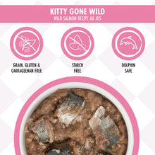 Weruva Cats In The Kitchen Kitty Gone Wild Salmon Recipe Au Jus Grain Free Wet Cat Food