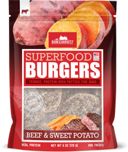 Superior Farms Bark & Harvest Beef & Sweet Potato Grain Free Burger Patties Dog Treat
