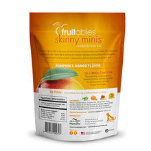 Fruitables Skinny Minis Pumpkin & Mango Flavor Grain Free Soft & Chewy Dog Treat