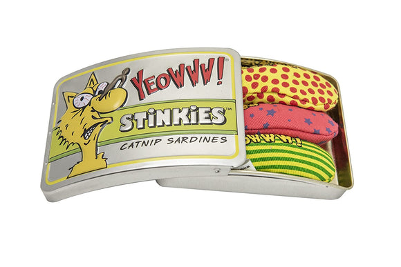 Yeowww Stinkies In Tin Catnip Cat Toy