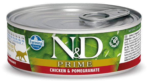 Farmina N&D Prime Chicken & Pomegranate Grain Free Wet Cat Food