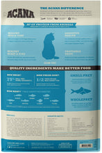Nutritional Facts for Acana All Life Stages Wild Atlantic Saltwater Fish Grain Free Dry Cat Food
