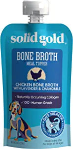 Solid Gold Bone Broth Chicken Dog Food Topper