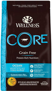 Wellness Core Ocean Whitefish, Herring & Salmon Recipe Grain Free Dry Dog Food