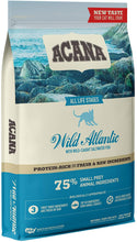 Bag of Acana All Life Stages Wild Atlantic Saltwater Fish Grain Free Dry Cat Food