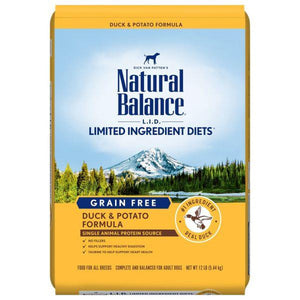 Natural Balance Limited Ingredient Duck & Potato Grain Free Dry Dog Food
