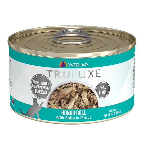 Weruva Truluxe Honor Roll With Saba In Gravy Grain Free Wet Cat Food