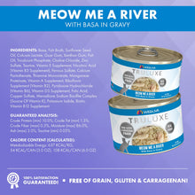 Weruva Truluxe Meow Me A River With Basa In Gravy Grain Free Wet Cat Food