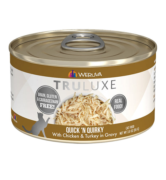 Weruva Truluxe Quick 'n Quirky With Chicken & Turkey In Gravy Grain Free Wet Cat Food