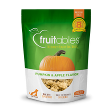 Fruitables Pumpkin & Apple Flavor Grain Inclusive Crunchy Dog Treats