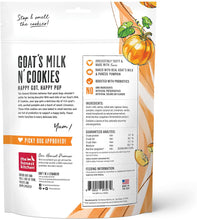 The Honest Kitchen Goat's Milk N' Cookies All Life Stage Slow Baked With Pumpkin & Cinnamon Grain Inclusive Dog Treats